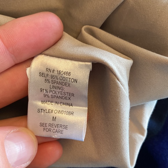 Navy Belted trench coat - Picture 5 of 5